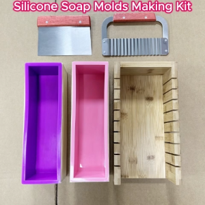 Wood Soap Slicer Cutter Planer Handmade Soap Molder Bar Soap Cutting Mold Set