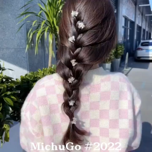 Klip Rambut Bunga Flower Hair Clip Hair Pin Hair Accessories Cute Women