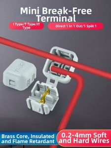 kuicc | Mini T-Type No Wire Breaking Quick Connection Splice 0.75-1.5mm²