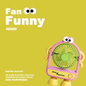 WUQUGONGSHE | Cute Novelty Fan Gift