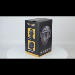 Mặt nạ bán chiến thuật Mặt nạ bảo vệ quân sự Paintball với kính bảo hộ Mặt nạ bảo hiểm chiến đấu