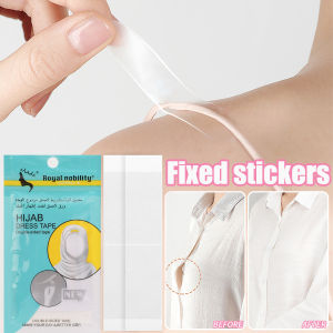 Double Sided Hijab Tape Fashion Beauty Tape Clear Invisible Thin Sticker Fixing Tool No Trace Anti-Slip Prevent Wardrobe Malfunction