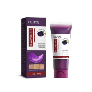 Eelhoe Blackberry Body Scrub Natural Deep Exfoliator Scrub Cleansing Peeling Gel Nicotinamide Whitening Dry Skin Moisturizer Smooth Rough Deep Hydration Cream Body Smooth  Improving Roughness Dullness