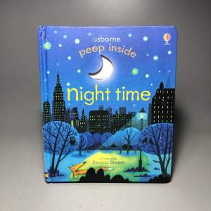 Usborne peep inside night time