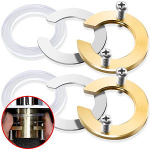 【Dizoey】New C Type Kitchen Faucet Anti-loosing Nut Cap Fastening Circlip Washer Tool Set Home Wash Basin Tap Fixing Fitting Kit Accessory