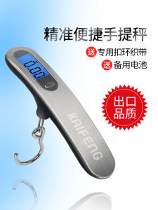 Portable Miniature High Precision Electronic Luggage Scale Travel Handheld Spring Balance Compact Kitchen Measurement Tool