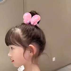 Ikat Rambut Korea Anak Perempuan Lucu Manik Kilau Sequin Kupu Kupu Aksesoris Hiasan Rambut AK293