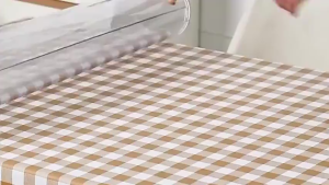 Tấm Trải Bàn PVC Trong Suốt Dễ lau chùi‌ Tấm Lót Bàn Trong Suốt  Chống thấm nước và chống dầu không chứa formaldehyde