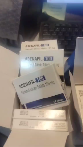 Original A D E N A F I L 100 INDIA 4Tablets Helps for Men Extra Strength Stamina for Mens Health