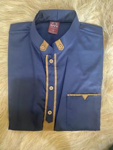 Baju Kemeja Kurta Muslim Pakistan Elegan Cowok Dewasa Koko Sulaiman Maroon