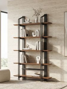 Floor Display Retro Natural-edge Bookcase