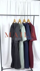 [FTMMC] - Dress Maila / Dress Wanita / Dress Jumbo Terbaru / Dress Wanita Kekinian / Dress Wanita Big Size / Dress Wanita Dewasa / Dress Kasual Mewah / Dress Big Size LD 120