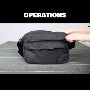 Ready Stock!! Operations Fashion Men Sling Bag Shoulder Bag Crossbody Bag Polyester