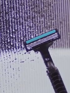 ชุดมีดโกน 1 ด้าม + 6หัว ใบมีด มีดโกน เครื่องโกนหนวดด้วยมือ