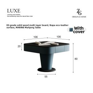 Automatic Real Wood Mahjong Table High-Grade Modern Simplicity