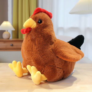 Cute Simulation Rooster Chicken Children Plush Stuffed Toy