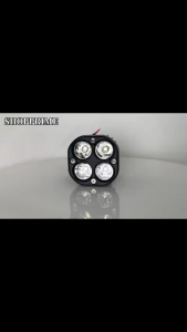 2X 40𝗪 𝗟𝗲𝗱 𝗦𝗽𝗼𝘁𝗹𝗶𝗴𝗵𝘁 Motorcycle light 6000K 2 Colour Hi/Low White+Yellow Headlight Fog Lamp