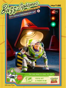 MAKETUBU | Road Barrier Light Design Buzz Lightyear Figure Statue