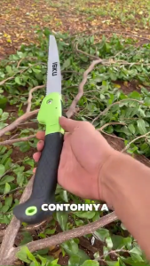 Isku 5pcs Gunting Tanaman Gunting Dahan Lipat Portable Gergaji Pemotong Cabang Multifungsi Hand Saw