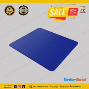 Blue Mouse Pad for Office & Gaming – Smooth Texture Non-Slip Rubber Bottom (Long-Lasting Use)