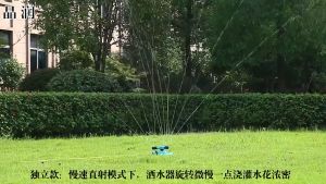 Vòi tưới cây xoay 360 độ có đế TH Garden - Vòi phun nước tưới cây tự động xoay 360 độ