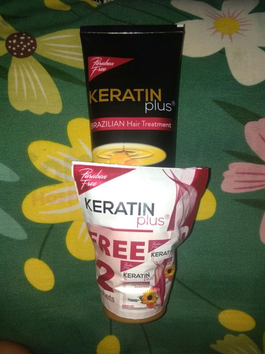 Keratin Plus Brazillian Hair Treatment 200g W Free 2 Keratin Plus Shampoo Sachets 22ml Lazada Ph 