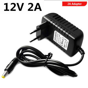 DCอะแดปเตอร์12V 2A Adapter 2000mA(DC5.5X2.5MM)มีไฟLEDบอกสถานะ จ่ายไฟเต็ม อะแดปเตอร์ กล้องวงจรปิดB36