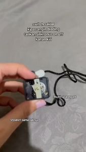 Switch Saklar Kipas Dinding Kipas dinding tarikan Sinkronus On Off Kanan Kiri