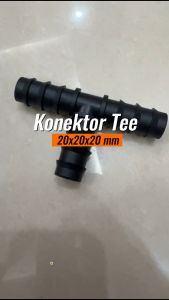 Paket Konektor 100 PCS - Sambungan Selang Aerator Uniring Konektor Tee Reducer 20mm