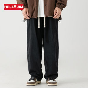 HELLO JIM  Loose pants Men 100% Cotton Pants For Men 2023 New Style  Chinos Pants for Men  K2148