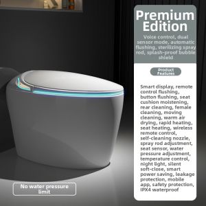 TEM | Smart Toilet with Automatic Cleaning and Drying Function