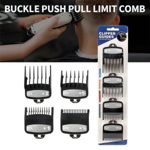 2/3/4Pcs Hair Clipper Guards Guide Combs Trimmer Cutting Guides Styling Tools Attachment Compatible 1.5mm 3mm 4.5mm 6mm