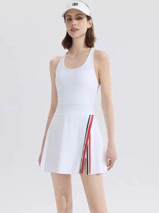 Anti-peep Sports Dress with Padding