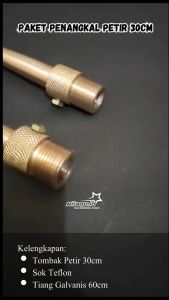 Penangkal Anti Petir Untuk Rumah Tombak Splitzen 1 inch TB 22 cm good quality