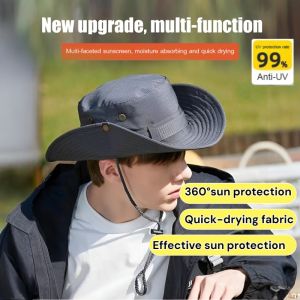Outdoor Sun Hat & Fisherman Hat: Breathable Mountaineering Sun Shading & Sun Protection