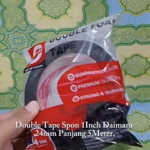 Double Tape Spon 1 inc Daimaru 24 mm Panjang 5 Mtr