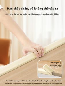 Miếng Dán Góc Tường Tự Dính Mềm Mại Bảo Vệ Trẻ Em Miếng Dán Góc Bàn Trẻ Em Miếng Dán Tường Chống Va Chạm Miếng Dán Góc Tường Mềm Mại