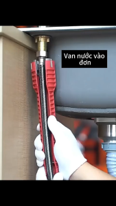 Cờ Lê Đa Năng Voktta 8 Trong 1 - Dụng Cụ Sửa Chữa Vòi Nước Bồn Rửa