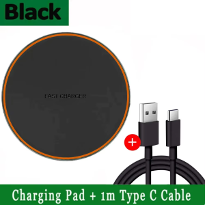 30W Fast Wireless Charger Compatible with iPhone 17‑12 Pro Max Galaxy S25‑S20 Huawei Xiaomi & Google Pixel