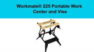 Black and Decker Workmate 225 Portable Portable Work Bench