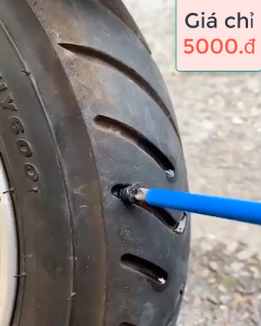 Vít Vá Lốp Không Săm Ô Tô Xe Máy Xe Điện Siêu Nhanh Rất Tiện Lợi An Toàn