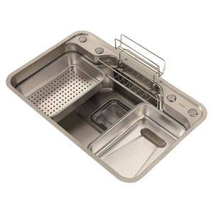 Nuomi | Japanese Style 304 Stainless Steel Large Single Basin Sink