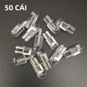 Nhiều Màu Sắc T10 DC 12V LED Nêm Biển Bóng Đèn Bộ 50 Xe Xi Nhan CANBUS Kính COB 6000K Dome Đèn Đọc Sách Bút Đánh Dấu