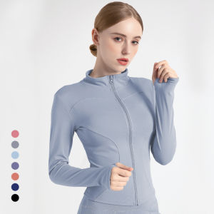 Women's Slim Fit Yoga Jacket: Perfect Athletic Sport Outfit