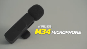✅แท้100% GAMING NUBWO M34 WIRELESS MICROPHONE LIVE ไมค์ไร้สาย ไมค์ลอย ไลฟ์สด ติดอกต่อมือถือ