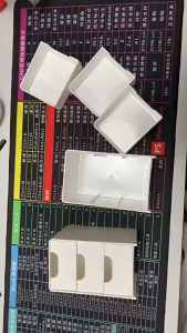 ลิ้นชักเก็บของ กล่องใส่เครื่องสําอางแบบลิ้นชัก 3 ลิ้นชักอเนกประสงค์ กล่องเก็บของตั้งโต๊ะ กล่องใส่เครื่องสำอาง มี3ช่อง