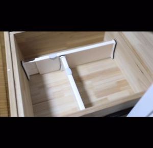 *SG Stock* Retractable Drawer Divider Expandable Partition Rack Wardrobe Drawer Divider Expandable Kitchen Drawer Divider Cabinet Divider Adjustable Drawer Dividers Organizer Adjustable Separators Baby Drawer Dividers Desk Drawer Dividers