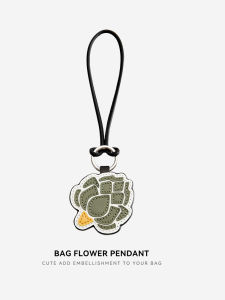 JINGQIAN | Premium Feel Artichoke Flower Decorative Pendant & Keychain Small Boot