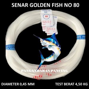 Senar Pancing Senar Jaring Senar Golden Fish No. 80 Strong and Smooth