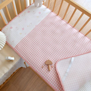 ANYOUBI | Cool Breathable Ramie Baby Crib Mattress Sheet